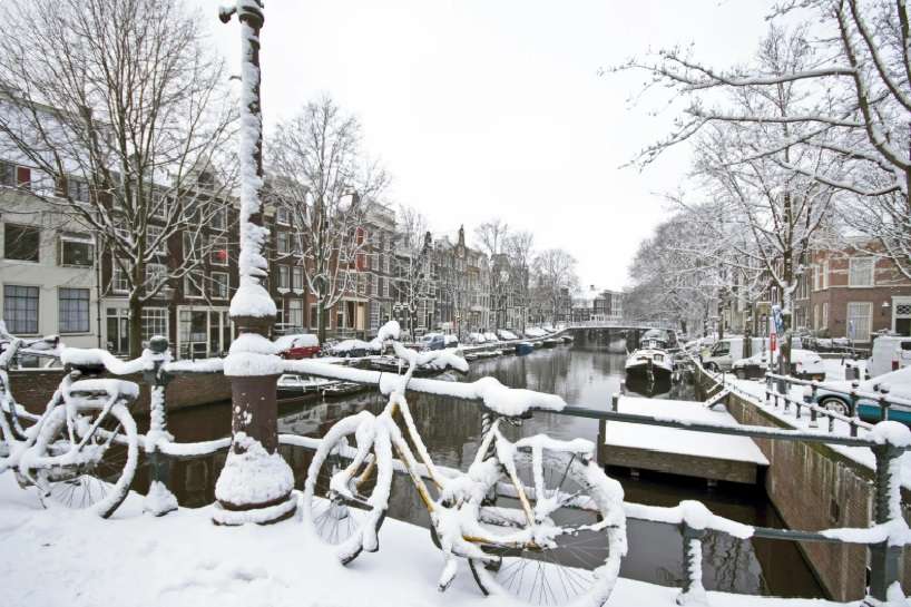 أمستردام في الشتاء
